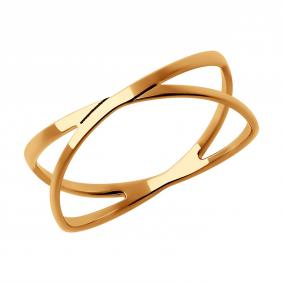 Золотое кольцо на фалангу SOKOLOV 019282 019282 фото