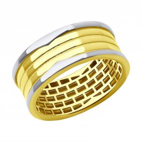 Кольцо из лимонного золота SOKOLOV 019344-2 019344-2 фото