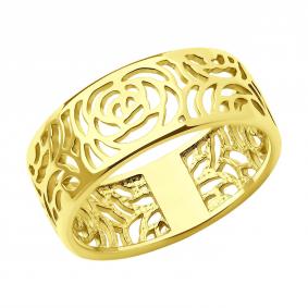 Золотое кольцо SOKOLOV 019402-2 019402-2 фото