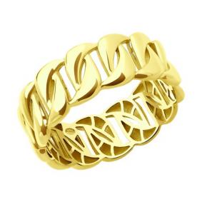 Кольцо из лимонного золота SOKOLOV 019536-2 019536-2 фото