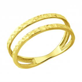 Кольцо из лимонного золота SOKOLOV 019622-2 019622-2 фото