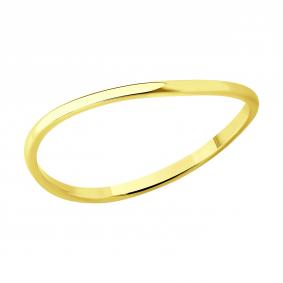 Кольцо из лимонного золота SOKOLOV 019625-2 019625-2 фото