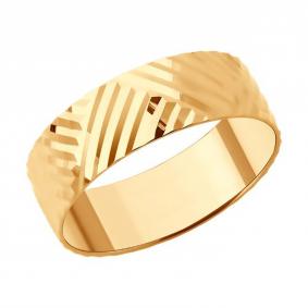 Золотое обручальное кольцо 6 мм SOKOLOV 019677 019677 фото