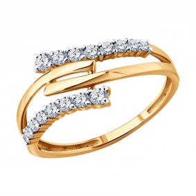 Золотое кольцо SOKOLOV 019818 019818 фото