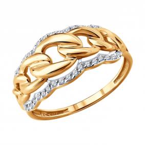 Золотое кольцо SOKOLOV 019819 019819 фото