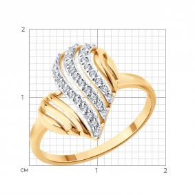 Кольцо 019821 Au 585° 019821 фото