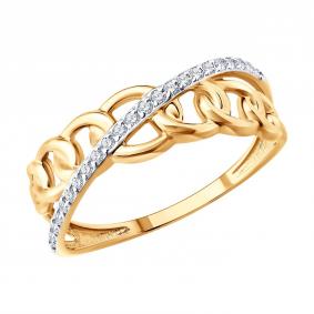 Золотое кольцо SOKOLOV 019824 019824 фото