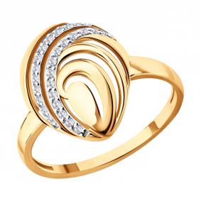 Золотое кольцо SOKOLOV 019843 019843 фото