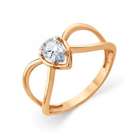 Золотое кольцо Мастер Бриллиант 01M001-1010-0001-011 с фианитом 01M001-1010-0001-011 фото