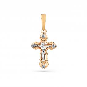 Золотая подвеска Мастер Бриллиант 01M004-0004-0001-011 с фианитом 01M004-0004-0001-011 фото