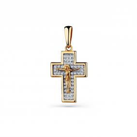 Золотая подвеска Мастер Бриллиант 01M004-0044-0001-011 с фианитом 01M004-0044-0001-011 фото