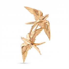 Золотая брошь Мастер Бриллиант 01M007-0038-0000-010 01M007-0038-0000-010 фото