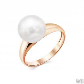 Золотое кольцо Мастер Бриллиант 01M01-2-811-0500-110 с жемчугом 01M01-2-811-0500-110 фото