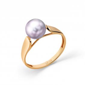 Золотое кольцо Мастер Бриллиант 01M01-3-211-5500-010 с жемчугом 01M01-3-211-5500-010 фото