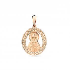 Золотая подвеска-иконка Святая блаженная Матрона Мастер Бриллиант 01M010-0215-0000-010 01M010-0215-0000-010 фото