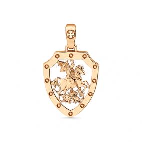 Золотая подвеска-иконка Великомученик Георгий Победоносец Мастер Бриллиант 01M010-0256-0000-010 01M010-0256-0000-010 фото