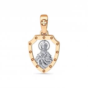 Золотая подвеска-иконка Святитель Николай Чудотворец Мастер Бриллиант 01M010-0303-0000-011 01M010-0303-0000-011 фото