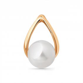 Золотая подвеска Мастер Бриллиант 01M03-3-646-0500-010 с жемчугом 01M03-3-646-0500-010 фото