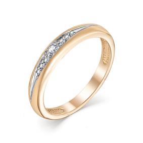 Золотое кольцо Мастер Бриллиант 01M1-101-228 с бриллиантом 01M1-101-228 фото