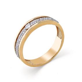 Золотое кольцо Мастер Бриллиант 01M1-101-239 с бриллиантом 01M1-101-239 фото