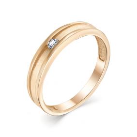 Золотое кольцо Мастер Бриллиант 01M1-101-240 с бриллиантом 01M1-101-240 фото