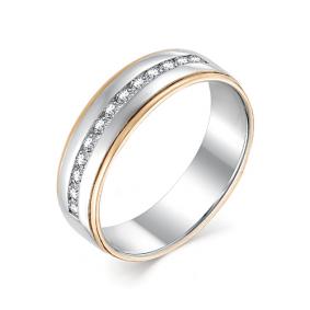 Золотое кольцо Мастер Бриллиант 01M1-101-257 с бриллиантом 01M1-101-257 фото