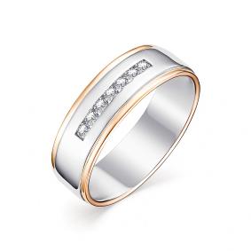 Золотое кольцо Мастер Бриллиант 01M1-101-264 с бриллиантом 01M1-101-264 фото