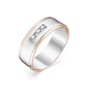 Золотое кольцо Мастер Бриллиант 01M1-101-265 с бриллиантом 01M1-101-265 фото