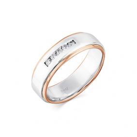 Золотое кольцо Мастер Бриллиант 01M1-101-266 с бриллиантом 01M1-101-266 фото