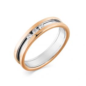 Золотое кольцо Мастер Бриллиант 01M1-101-272 с бриллиантом 01M1-101-272 фото