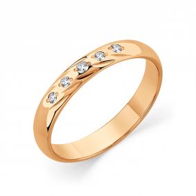 Золотое кольцо Мастер Бриллиант 01M1-102054-00-00 с бриллиантом 01M1-102054-00-00 фото