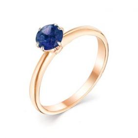 Золотое кольцо Мастер Бриллиант 01M1-104-327-02 с сапфиром 01M1-104-327-02 фото