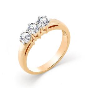 Золотое кольцо Мастер Бриллиант 01M1-104-356 01M1-104-356 фото