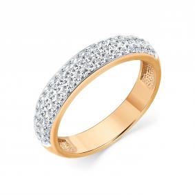 Золотое кольцо Мастер Бриллиант 01M1-104866-01-00 с бриллиантом 01M1-104866-01-00 фото