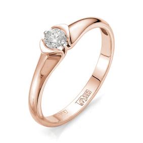 Золотое кольцо Мастер Бриллиант 01M1-105-399 с бриллиантом 01M1-105-399 фото