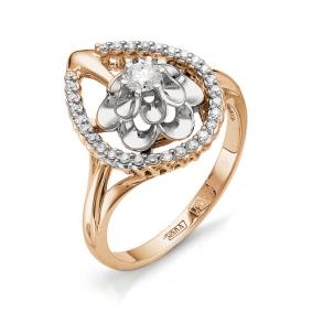 Золотое кольцо Мастер Бриллиант 01M1-105-500 с бриллиантом 01M1-105-500 фото