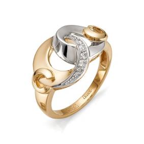 Золотое кольцо Мастер Бриллиант 01M1-105-552 с бриллиантом 01M1-105-552 фото