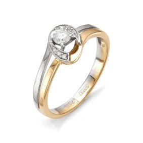 Золотое помолвочное кольцо Мастер Бриллиант с бриллиантом 01M1-105-600 01M1-105-600 фото