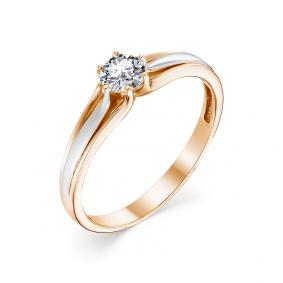 Золотое помолвочное кольцо Мастер Бриллиант с бриллиантом 01M1-105-919/1 01M1-105-919/1 фото