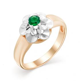 Золотое кольцо Мастер Бриллиант 01M1-106-169-01 с изумрудом 01M1-106-169-01 фото