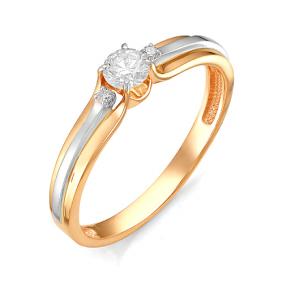 Золотое помолвочное кольцо Мастер Бриллиант с бриллиантом 01M1-106-171 01M1-106-171 фото