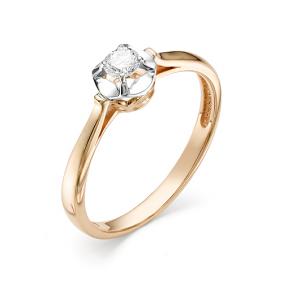 Золотое помолвочное кольцо Мастер Бриллиант с бриллиантом 01M1-106-260 01M1-106-260 фото