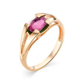 Золотое кольцо Мастер Бриллиант 01M1-106-432-03 с рубином 01M1-106-432-03 фото