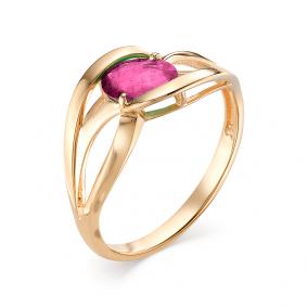 Золотое кольцо Мастер Бриллиант 01M1-106-434-03 с рубином 01M1-106-434-03 фото