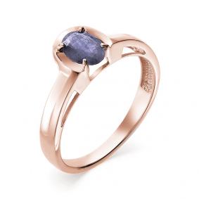 Золотое кольцо Мастер Бриллиант 01M1-106-443-02 с сапфиром 01M1-106-443-02 фото