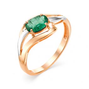 Золотое кольцо Мастер Бриллиант 01M1-106-462-01 с изумрудом 01M1-106-462-01 фото