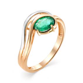 Золотое кольцо Мастер Бриллиант 01M1-106-463-01 с изумрудом 01M1-106-463-01 фото