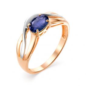 Золотое кольцо Мастер Бриллиант 01M1-106-467-02 с сапфиром 01M1-106-467-02 фото