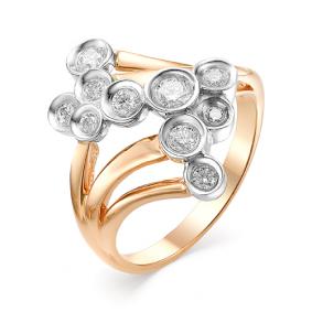 Золотое кольцо Мастер Бриллиант 01M1-106-472 с бриллиантом 01M1-106-472 фото