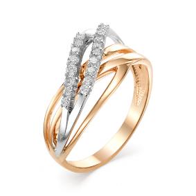 Золотое кольцо Мастер Бриллиант 01M1-106-474 с бриллиантом 01M1-106-474 фото